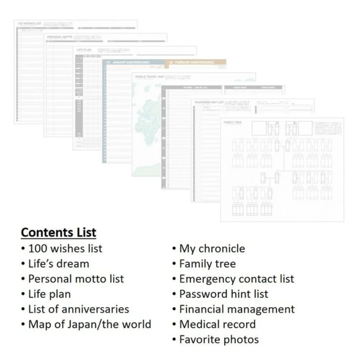JIBUN TECHO Notebook LIFE - immagine 3